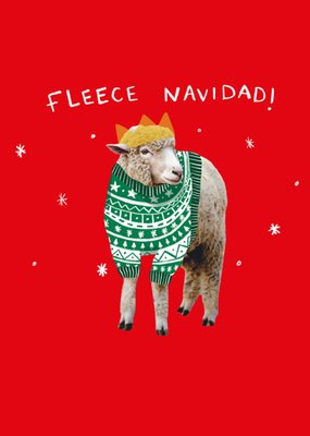 Scribbler | Kerstkaart | Fleece Navidad