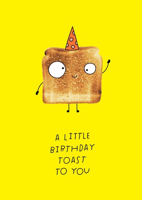 Greetz | Verjaardagskaart | A little birthday toast to you