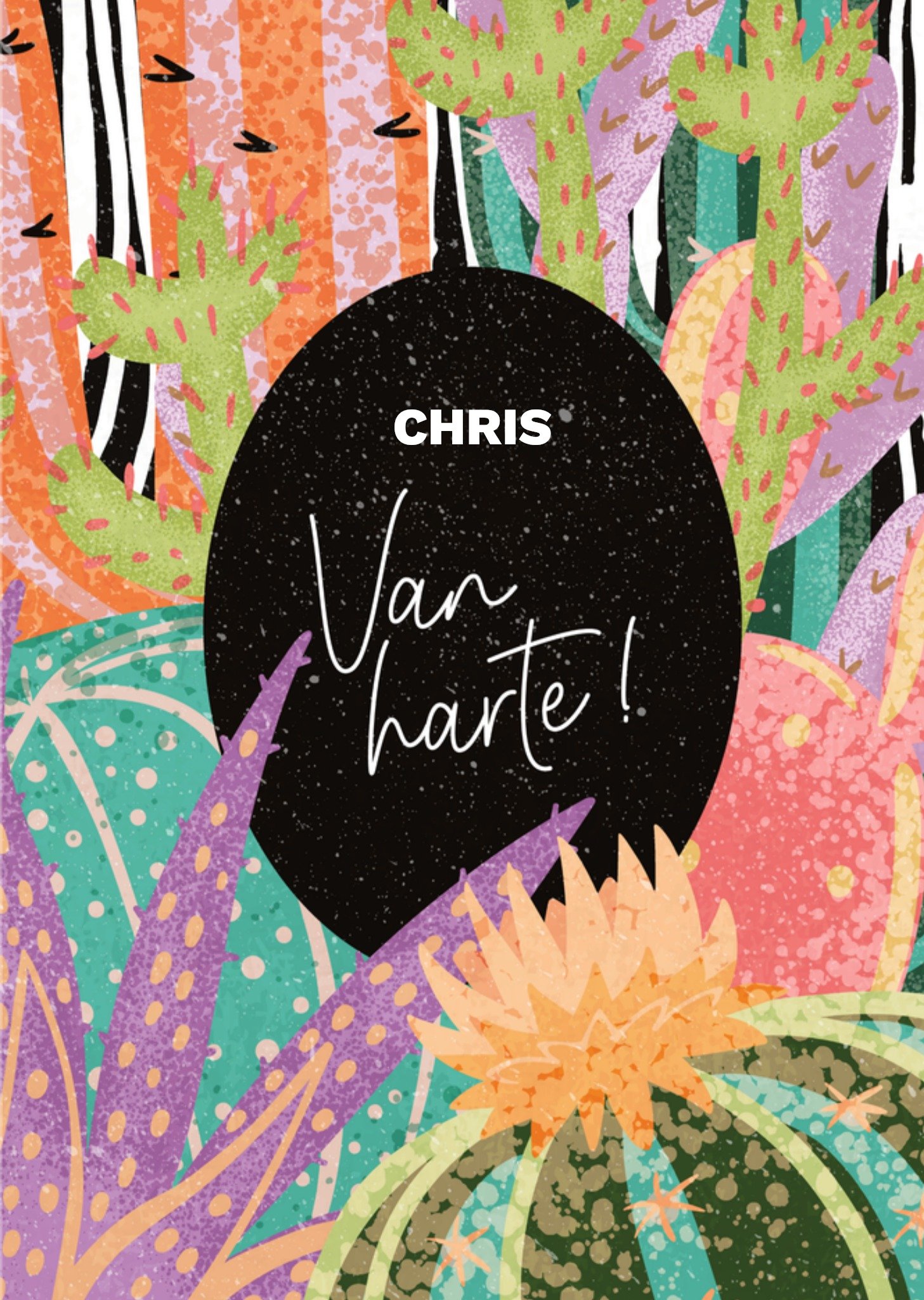 Verjaardagskaart Fleurig Kaart Melolelo