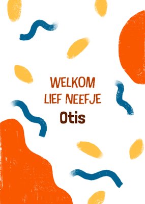 Greetz | Geboortekaart | Lief Neefje | Met naam