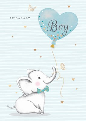 TMS | Geboortekaart | It's a baby boy