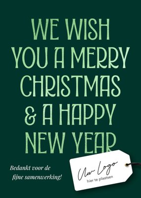 Luckz | Kerstkaart | met tekst