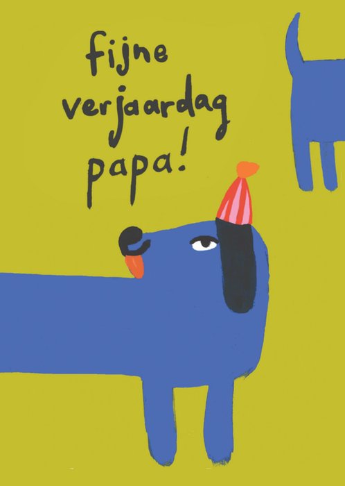 Sooshichacha | Verjaardagskaart | vader | hond