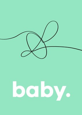 Greetz | Geboortekaart | speen | baby
