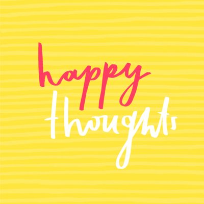 Greetz | Denken aan kaart | Happy thoughts