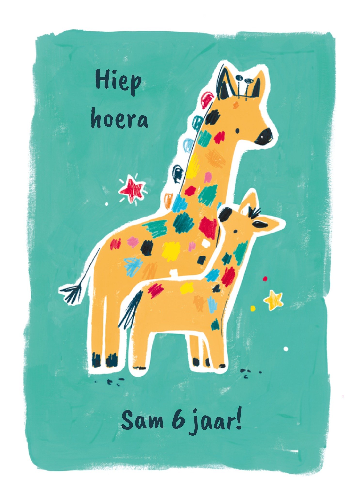 HotchPotch Verjaardagskaart met naam Kaart Hotchpotch