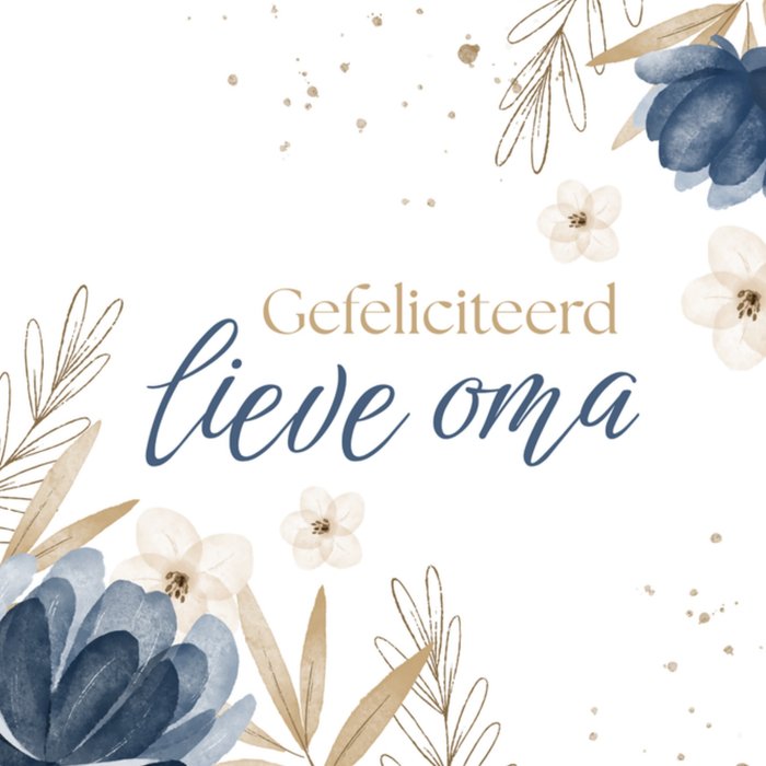 Papercute | Verjaardagskaart | Lieve Oma