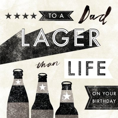 Greetz | Verjaardagskaart | beers for dad