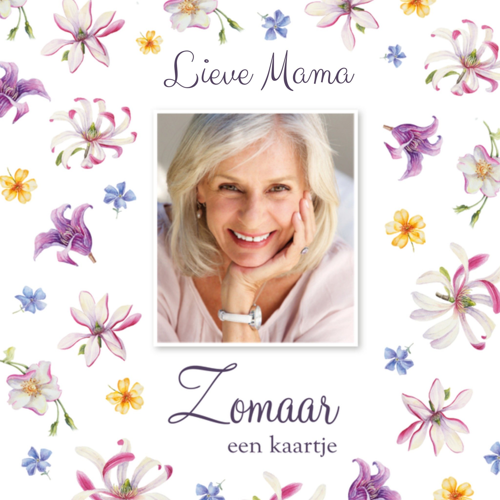 Zomaar kaart fotokaart Vierkante Kaart Janneke Brinkman