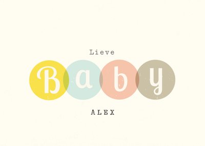 Greetz | Geboortekaart | Baby