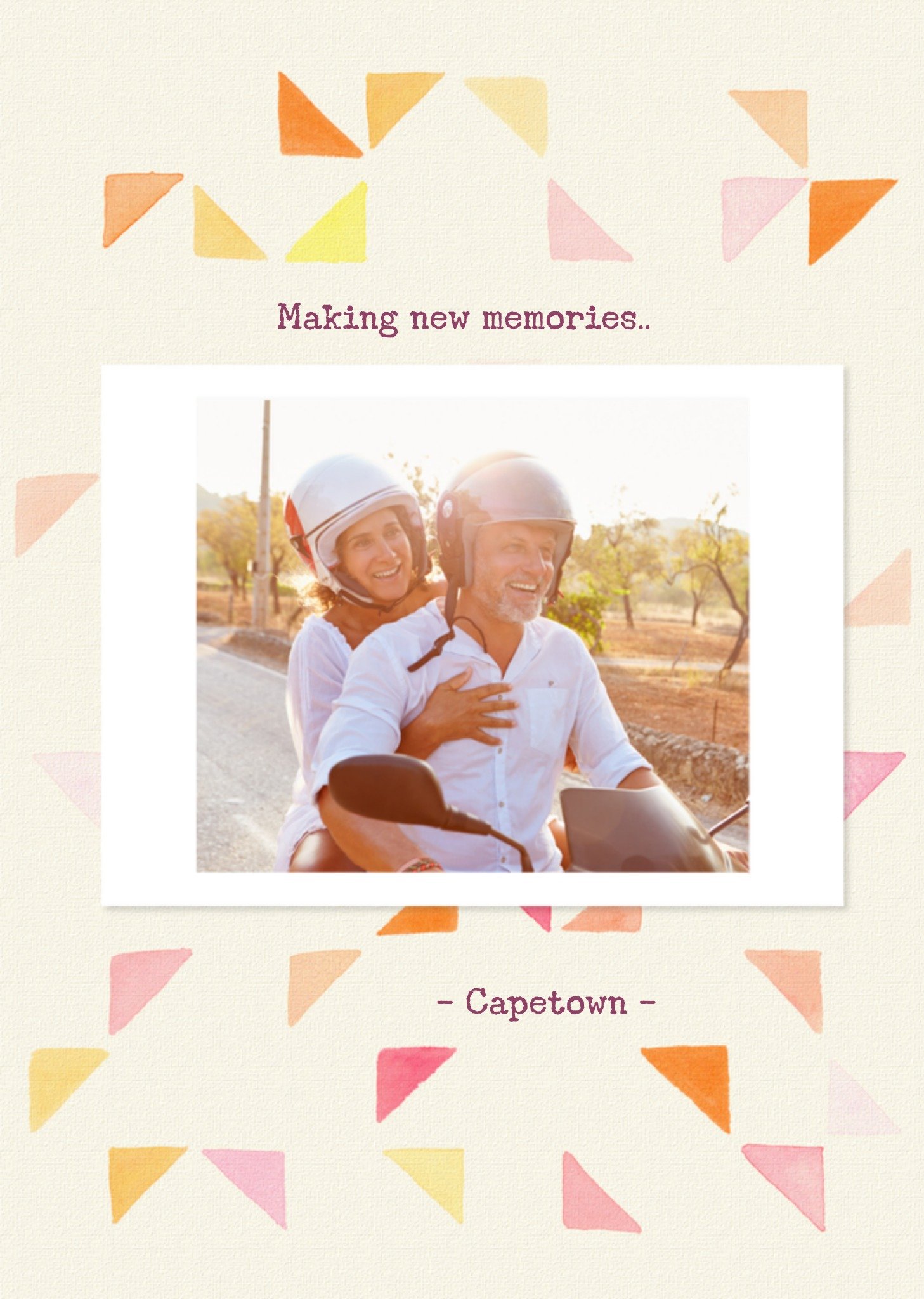 Vakantiekaart fotokaart zomer Kaart Greetz