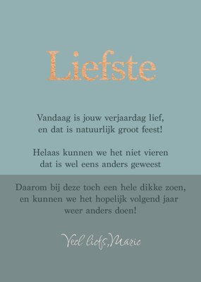 Verjaardagskaart | Greetz | Wederhelft | Naam