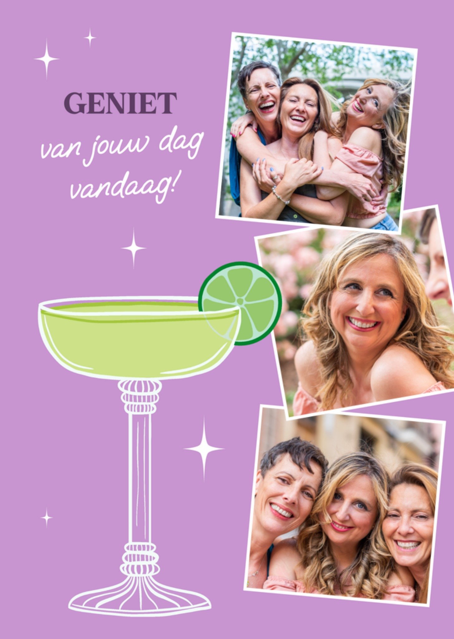 Greetz Verjaardagskaart Geniet van jouw dag vandaag! Fotokaart Standard Card