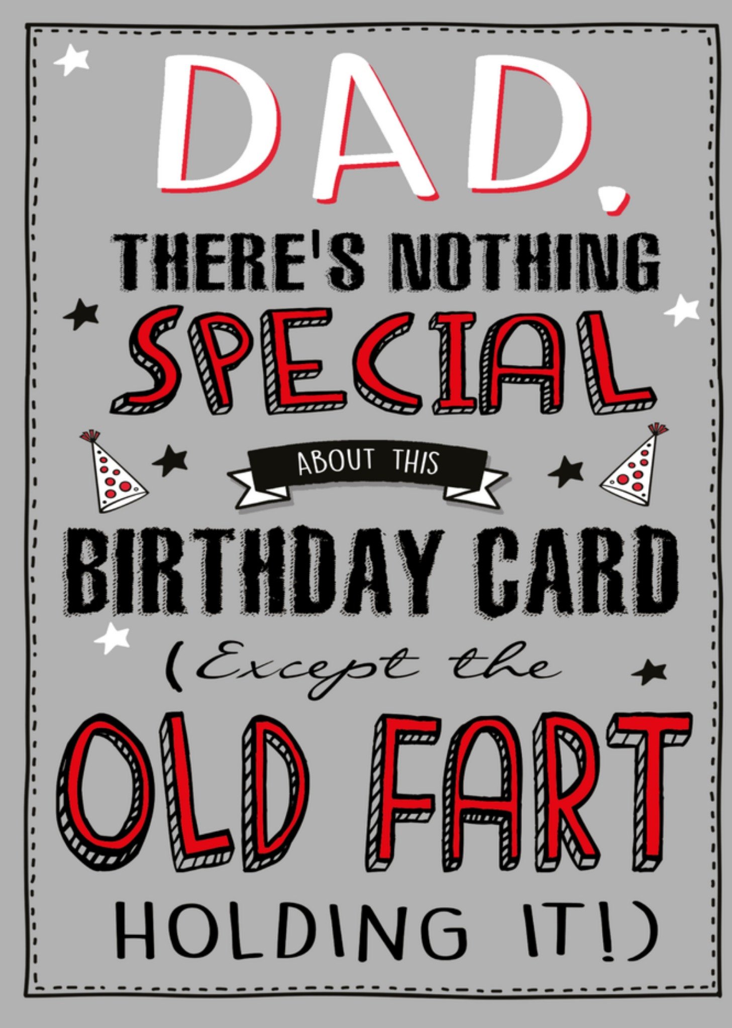 The dogs doo-dah Verjaardag Tekst Vader Kaart The dogs doo-dahs