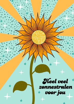 Greetz | Denken aan | Zon | Bloem
