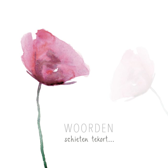 Michelle Dujardin | Condoleance | Woorden tekort