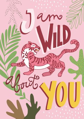 Funny Side Up | Liefde kaart | Wild about you