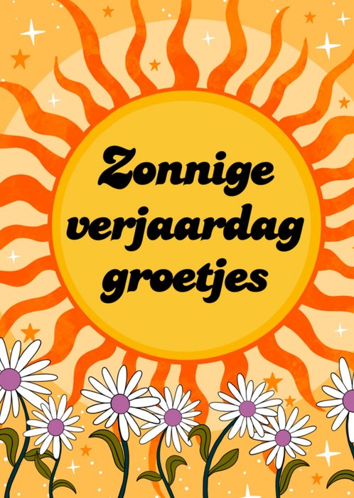 Greetz | Verjaardagskaart | Zonnige groetjes