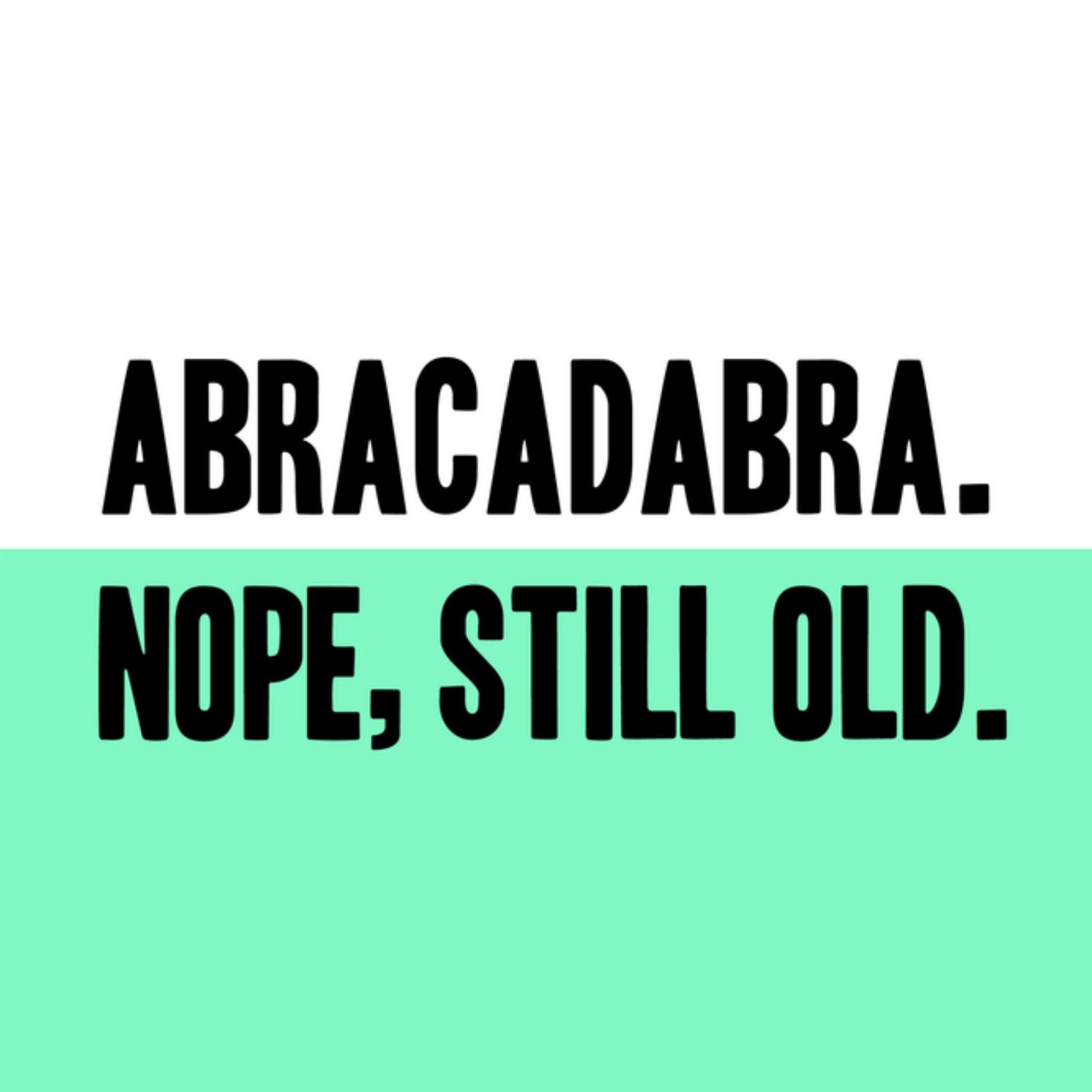 Greetz Verjaardagskaart Abracadabra Vierkant