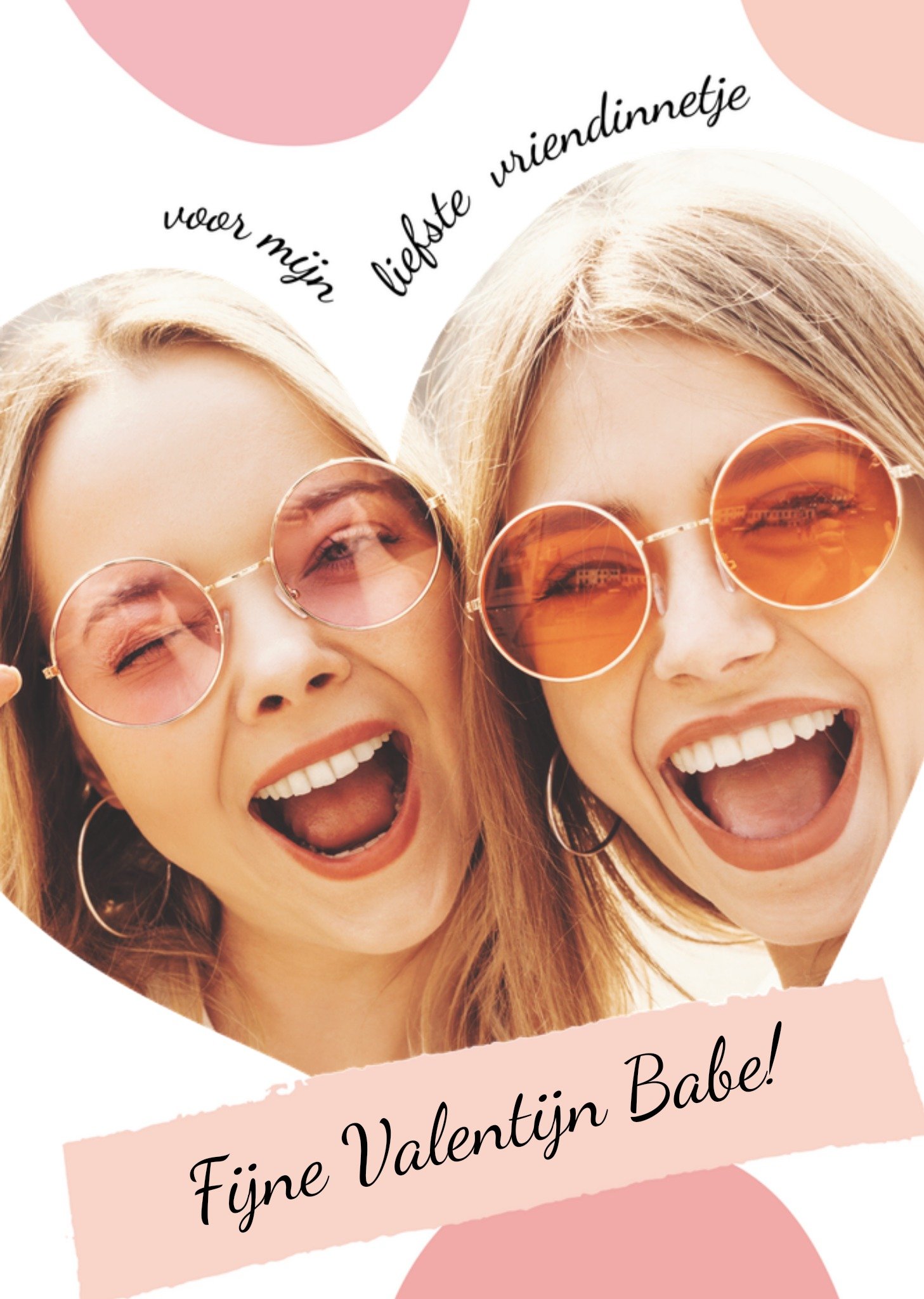 Tsjip Valentijnskaart Fijne valentijn babe Standard Card