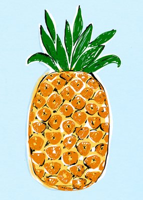 Greetz | Verjaardagskaart | ananas