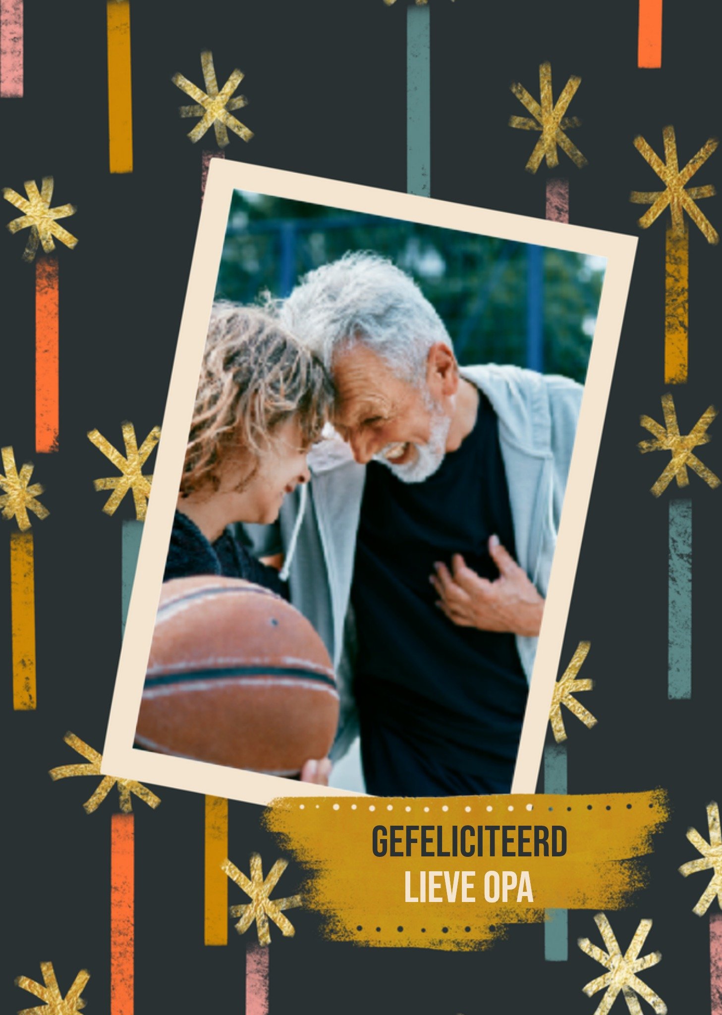 Greetz Verjaardagskaart Opa Foto Standard Card