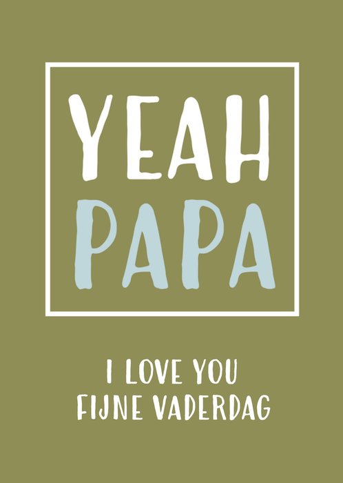 Greetz | Vaderdagkaart | papa