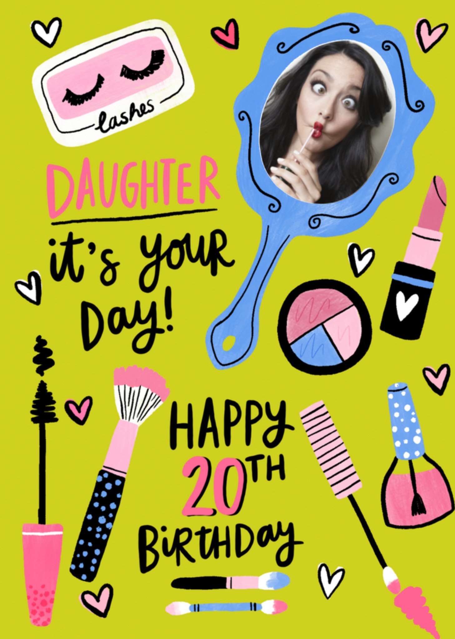 Verjaardagskaart Happy 20th birthday Greetz