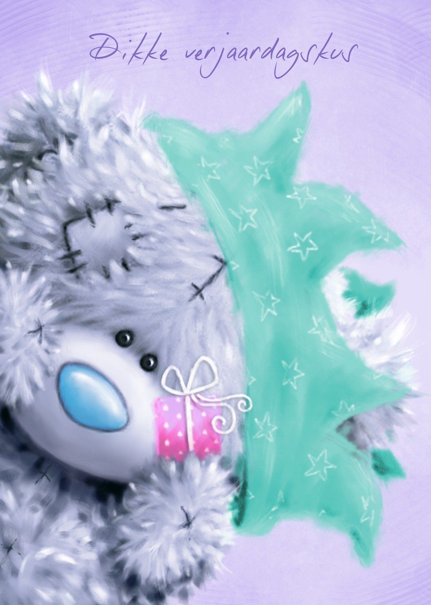 Verjaardagskaart Tatty Teddy Dikke Verjaardagskus Kaart Me to You