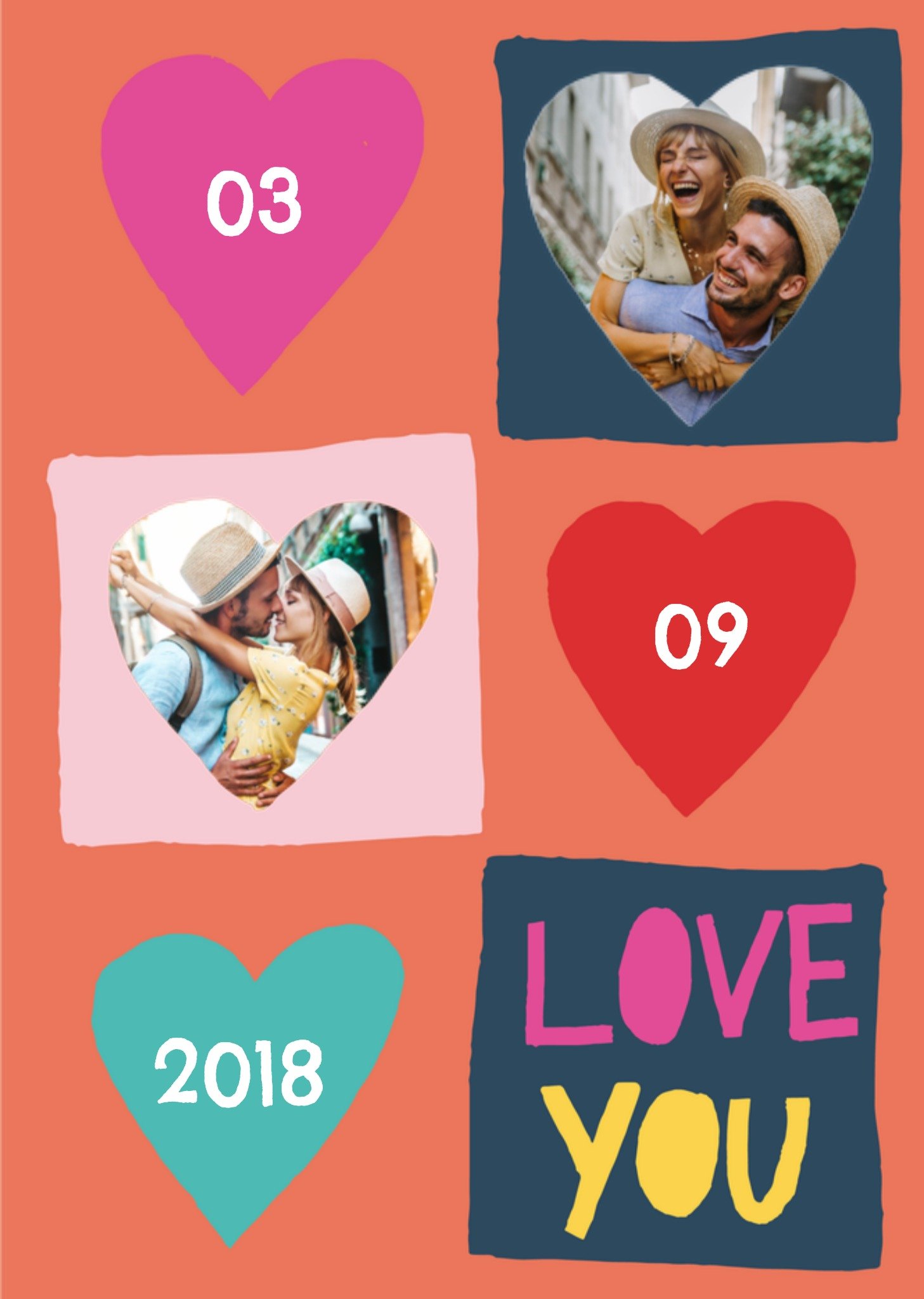 Valentijnskaart Met jubileum Greetz