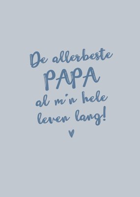 Greetz | Vaderdagkaart | De allerbeste papa