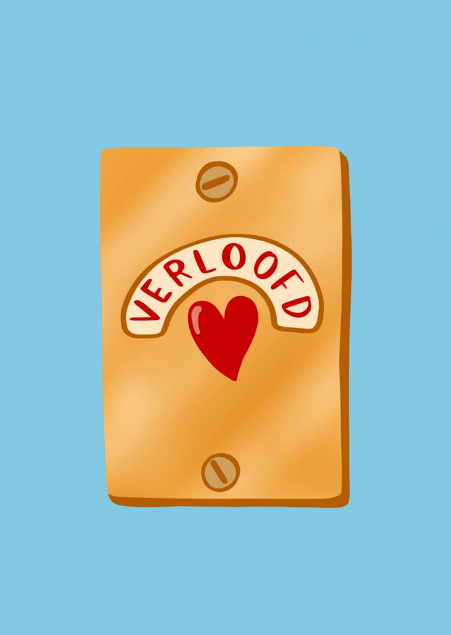 Huwelijkskaart verloofd Kaart Lucy Maggie