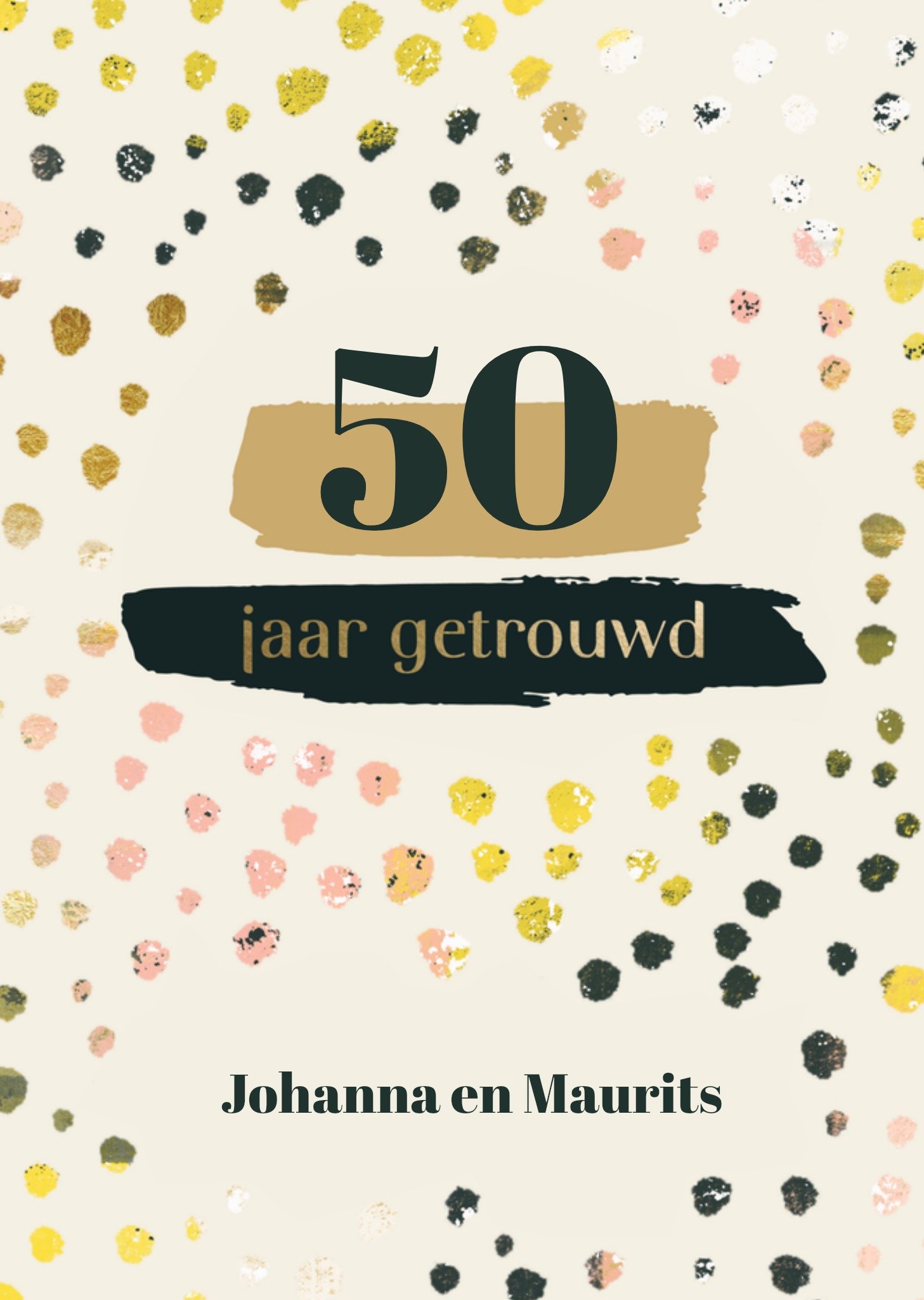 Huwelijks jubileum uitnodiging Illustratie Kaart Greetz