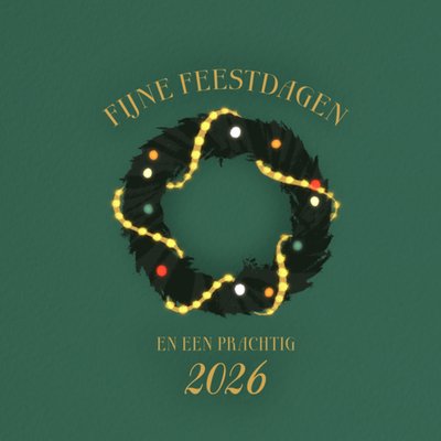 Greetz | Kerstkaart | 2026 | krans