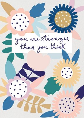 Greetz | Beterschapskaart | You are stronger than you think