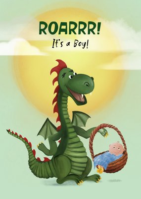 Patricia Hooning | Geboortekaart | Roar | Boy!