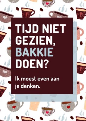 Love Repeat | Denken aan kaart | koffie