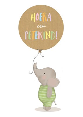 Tsjip | Geboortekaart | Petekind