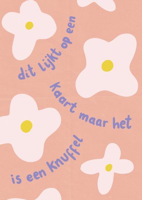 Greetz | Denken aan kaart | bloemen | knuffel