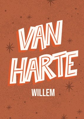 Greetz | Verjaardagskaart | Van harte