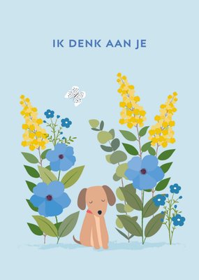Klara Hawkins | Denken aan kaart | hondje