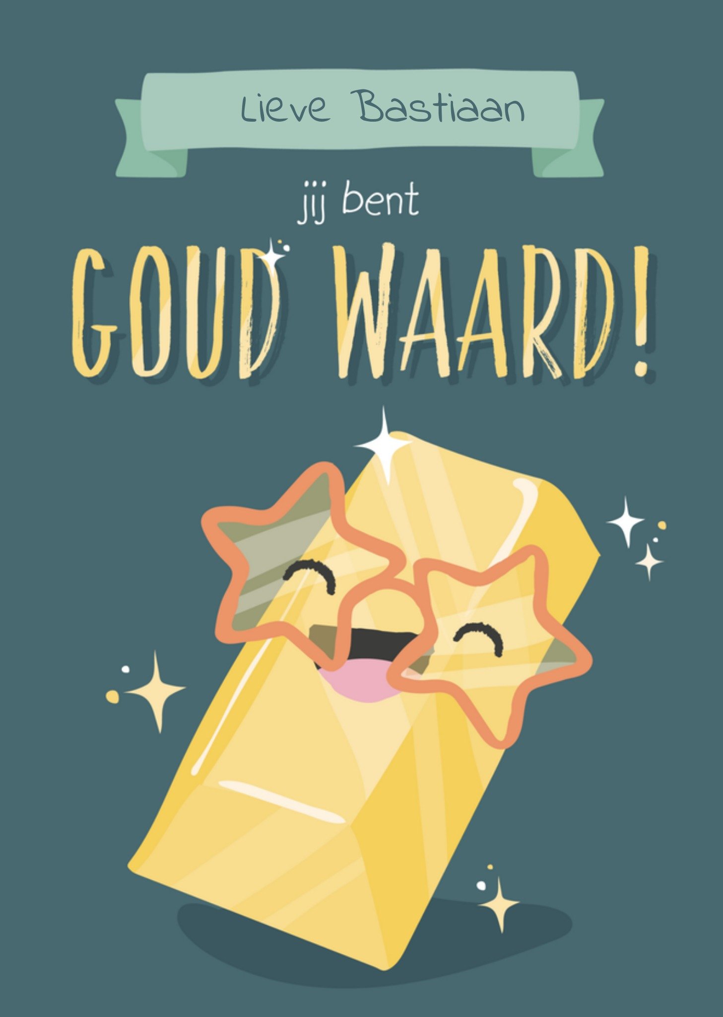 Dag van de Leidster met naam Kaart Tante Kaartje