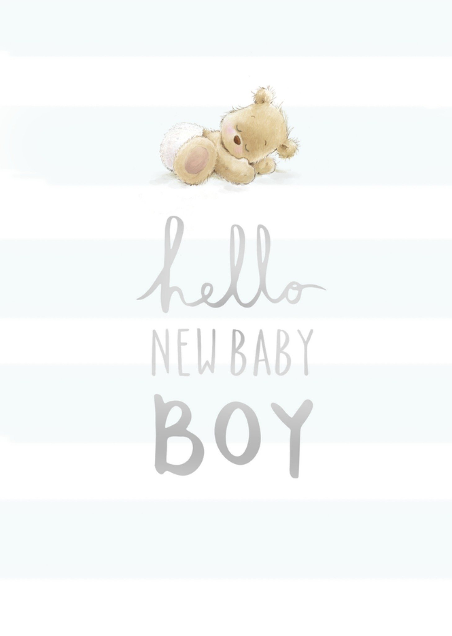 Geboortekaart new baby boy Kaart UK Greetings