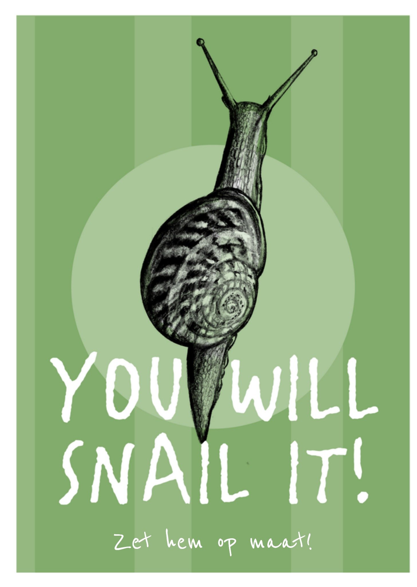 Succeskaart slak maat Greetz