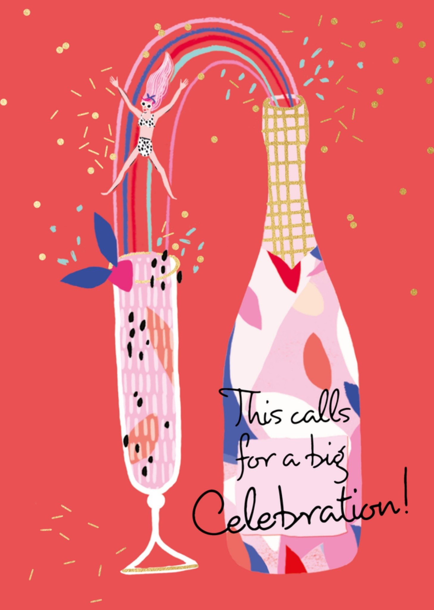 Verjaardagskaart Celebration! Kaart Hotchpotch