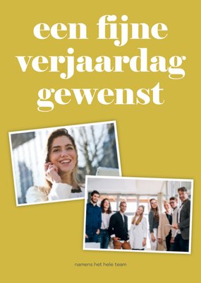 Greetz | Verjaardagskaart | Met foto