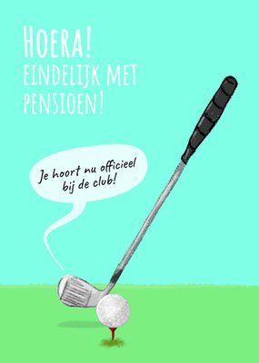 Liefs Jansje | Pensioenkaart | Je hoort nu officieel bij de club