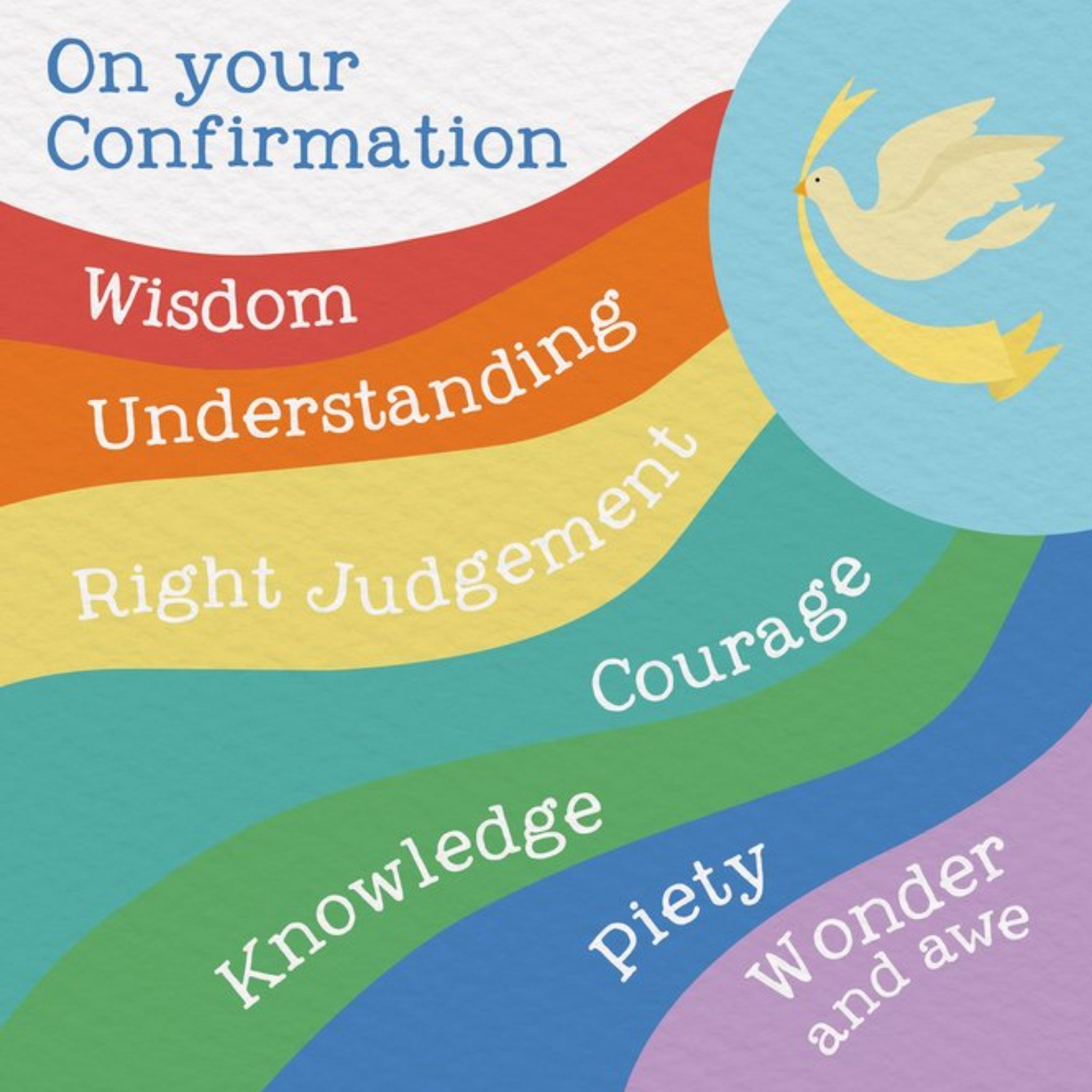 Davora Vormsel kaart Regenboog Vierkante Kaart Davora Ltd