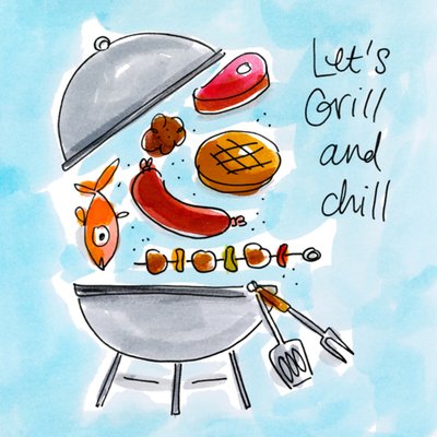 Blond Amsterdam | Uitnodiging verjaardag | bbq