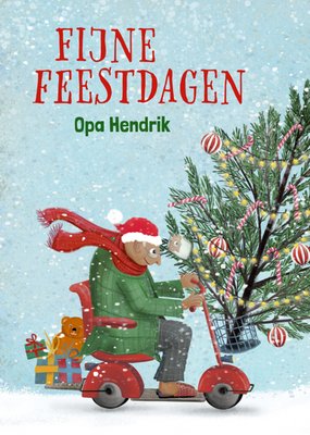 Patricia Hooning | Kerstkaart | Fijne Feestdagen